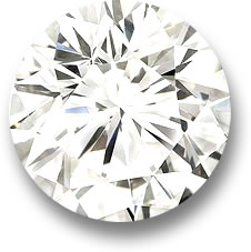 ラウンド ホワイト ダイヤモンド宝石