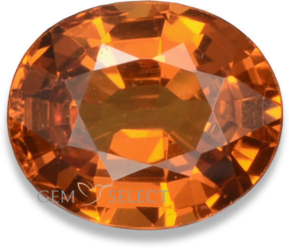 GemSelectのスペサルタイトガーネットジェムストーン-大きな画像