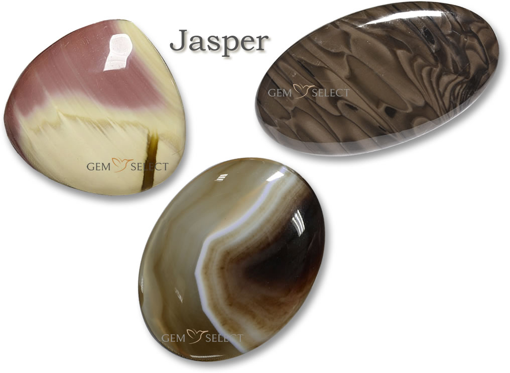 GemSelectから牡羊座用のジャスパージェムストーンを購入-大きな画像
