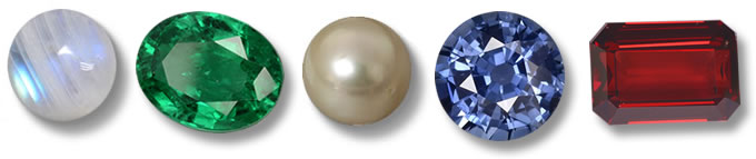 GemSelectの蟹座向け宝石 - 大きな画像