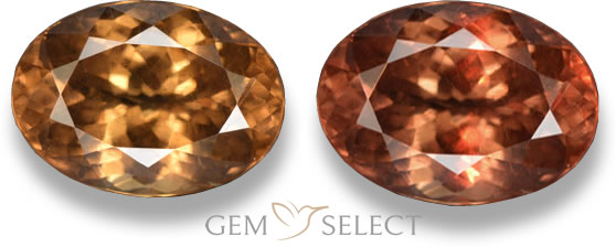 GemSelect のカラーチェンジ ガーネット宝石 - 大きな画像