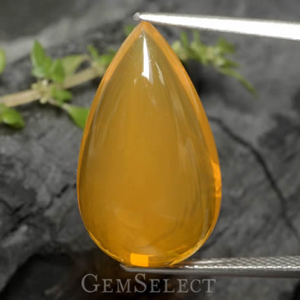 GemSelectのナチュラルメキシカンファイヤーオパール