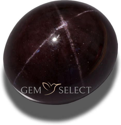 GemSelectのスターガーネットジェムストーン-大きな画像
