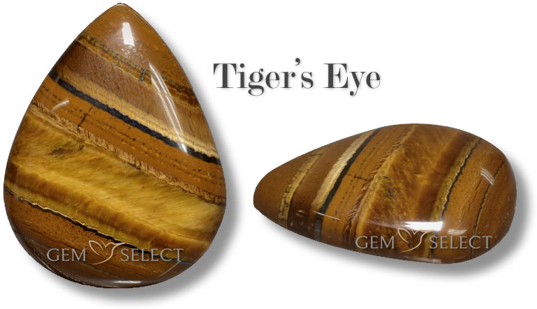 GemSelectのタイガーアイ宝石の写真 - 大きな画像