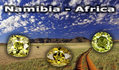 ナミビア - アフリカ産の宝石