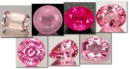 ピンクの宝石