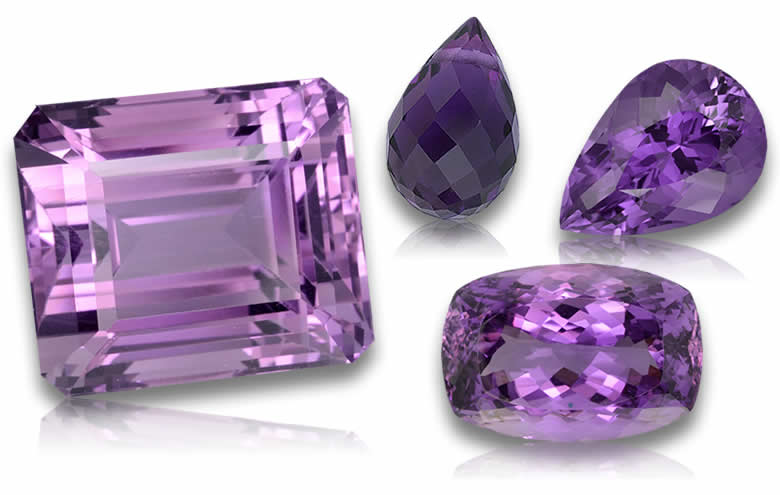 Buy Natural Amethyst Gemstones Online - Certified Loose Amethyst