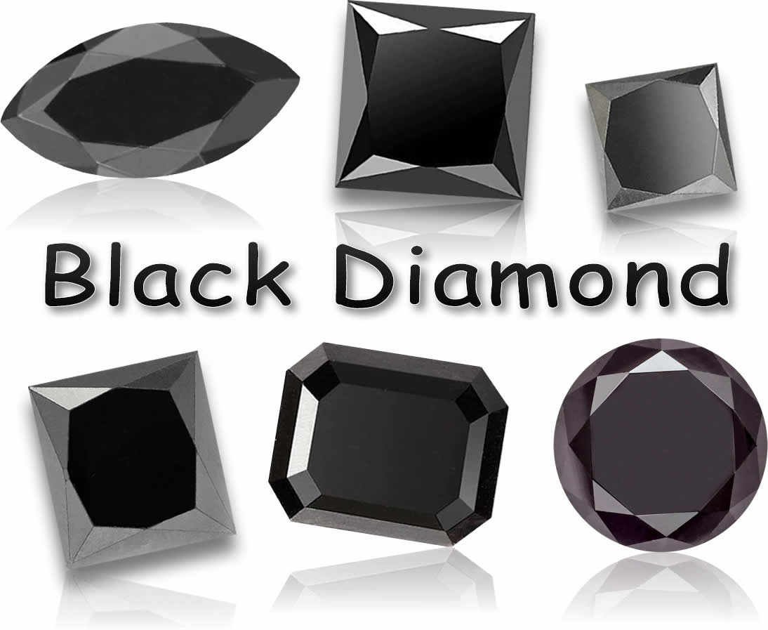 GemSelectの認定ブラックダイヤモンド宝石
