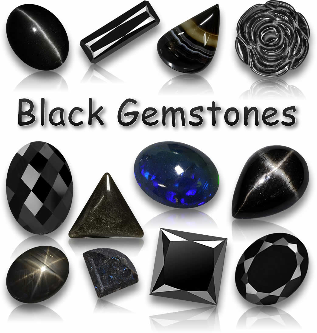天然 ブラックスピネル カット ブレスレット 8mm 18cm 19cm L