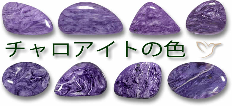 チャロアイトの色