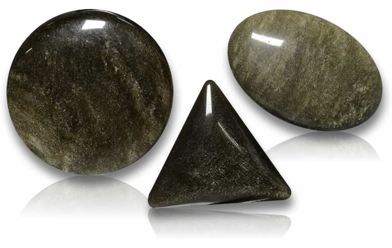 Loose Obsidian: Shop Black, Rainbow, Snowflake, and More Obsidian Gemstones for Jewelry and Healing