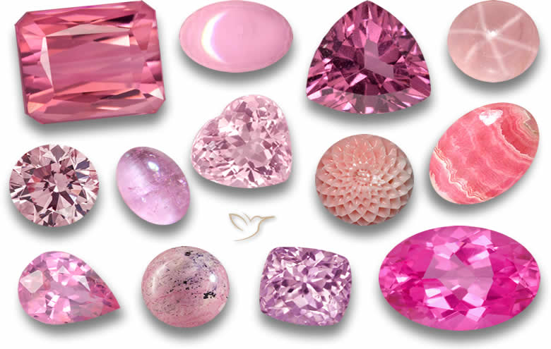 Pink Gemstones | Natural Loose Pink Gems for Sale
