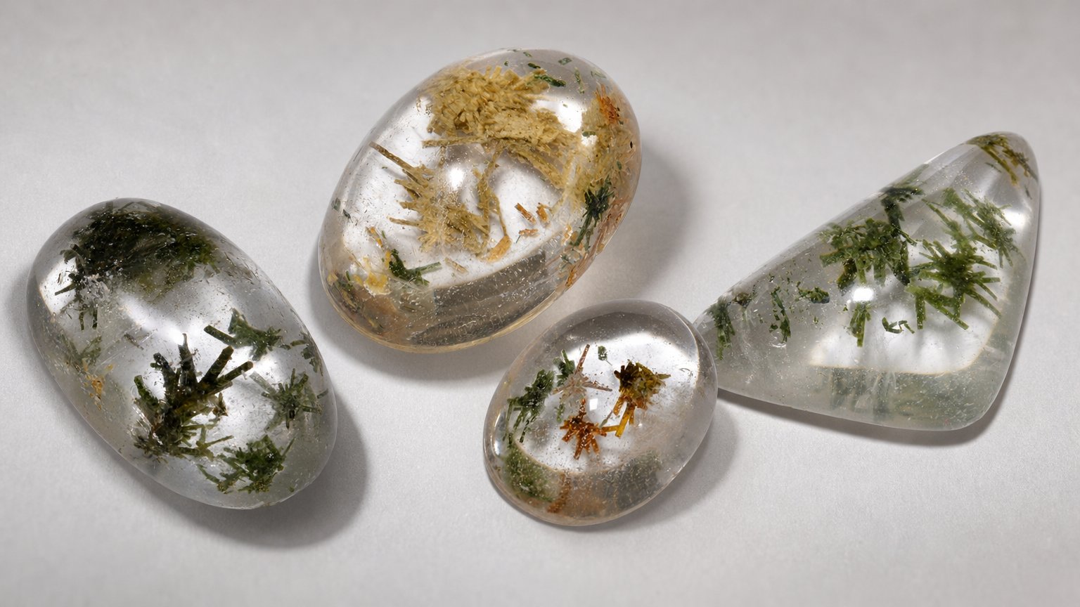 ヘデンベルガイト宝石入り天然水晶 - 購入ガイド