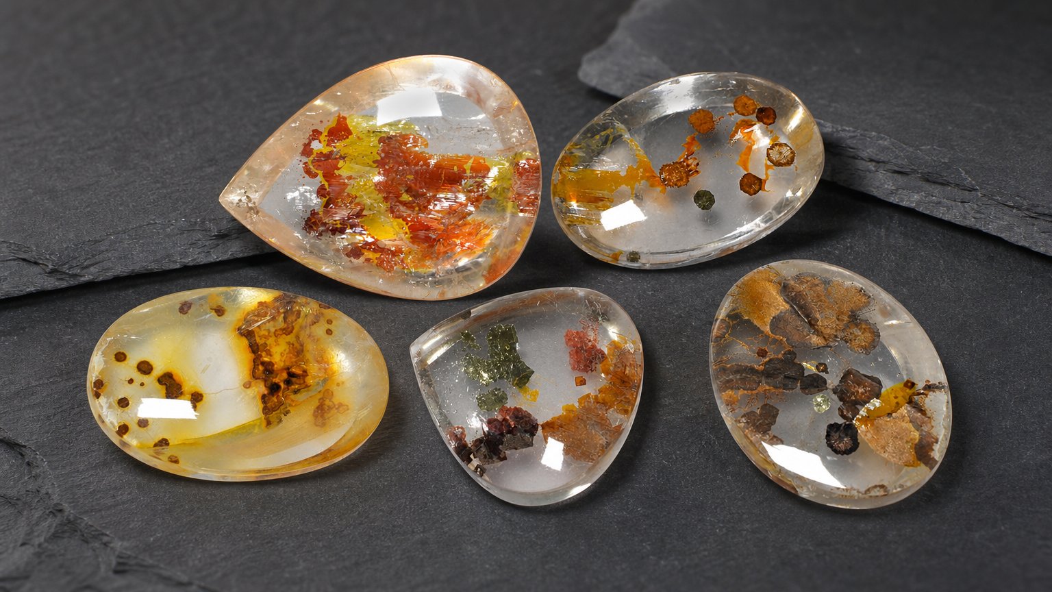 マーカサイト宝石入り天然水晶 - 購入ガイド