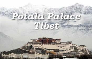 チベットのポタラ宮