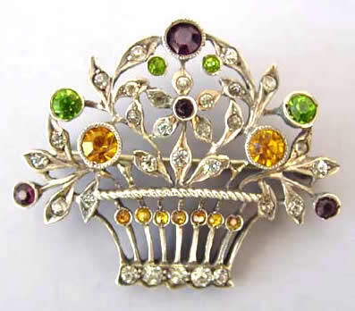アンティークペーストブローチ Antique Paste Brooch