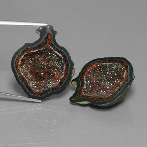 自然派の商品を探す ct マルチカラー 瑪瑙ジオード 宝石, ファンシーシェイプ, メキシコ からGemSelectで. 在庫あり、世界各国へ発送!