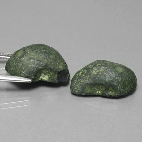 25.35カラットの天然マルチカラーアゲートジオード（18.1×15.1 mm・ファンシーシェイプ）