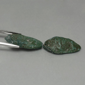 16.64カラットの天然マルチカラーアゲートジオード（22.4×13.3 mm・ファンシーシェイプ）