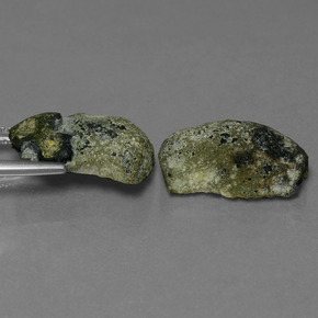 14.53カラットの天然マルチカラーアゲートジオード（18.6×12.7 mm・ファンシーシェイプ）