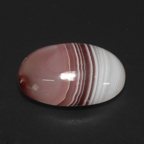 13.03カラットの天然マルチカラーアゲート（18.7×13.4 mm・オーバルカット）