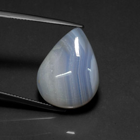 19.84カラットの天然マルチカラー瑪瑙、透明、透明/半透明