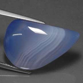 18.69カラットの天然マルチカラー瑪瑙、透明、透明/半透明