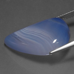 18.69カラットの天然マルチカラー瑪瑙、透明、透明/半透明