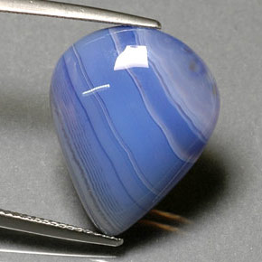 13.30カラットの天然マルチカラーアゲート（20.9×17 mm・透明）
