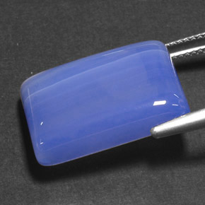 20.83カラットの天然ラベンダー瑪瑙、透明、透明/半透明