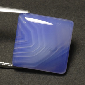 21.17カラットの天然ラベンダー瑪瑙、透明、透明/半透明