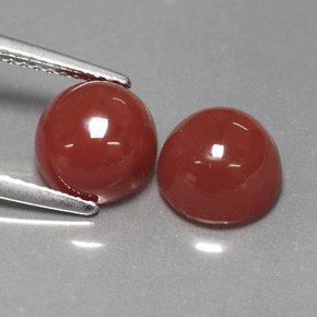 自然派の商品を探す ct 茶色がかったオレンジ 瑪瑙 宝石, ラウンドカット, インド からGemSelectで. 在庫あり、世界各国へ発送!