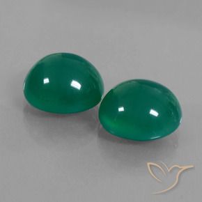 Shop natural 14.56ct ミディアムグリーン 瑪瑙 gems, 楕円形, from インド at GemSelect. In stock, global shipping!