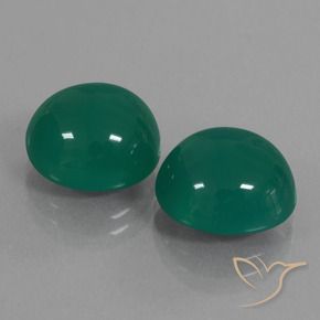 Shop natural 12.97ct ミディアムグリーン 瑪瑙 gems, 楕円形, from インド at GemSelect. In stock, global shipping!