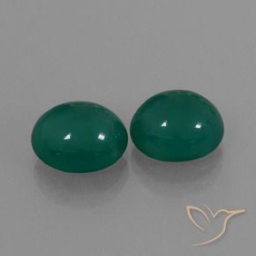 Shop natural 4.96ct グリーン 瑪瑙 gems, 楕円形, from インド at GemSelect. In stock, global shipping!