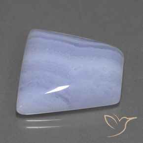 29.19カラットの天然ミディアム薄いバイオレット瑪瑙、ファンシー、半透明