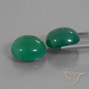 Shop natural 14.46ct ウォームグリーン 瑪瑙 gems, 楕円形, from インド at GemSelect. In stock, global shipping!