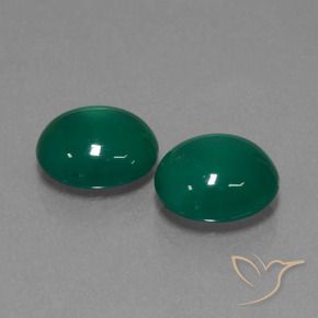 Shop natural 6.42ct グリーン 瑪瑙 gems, 楕円形, from インド at GemSelect. In stock, global shipping!