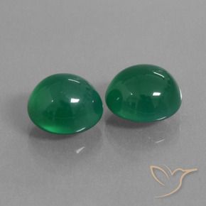 Shop natural 6.70ct ミディアムグリーン 瑪瑙 gems, 楕円形, from インド at GemSelect. In stock, global shipping!