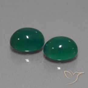 Shop natural 6.79ct ミディアムグリーン 瑪瑙 gems, 楕円形, from インド at GemSelect. In stock, global shipping!