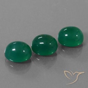 Shop natural 10.68ct ミディアムグリーン 瑪瑙 gems, 楕円形, from インド at GemSelect. In stock, global shipping!