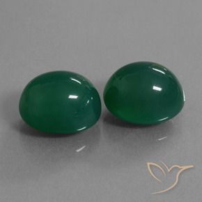 Shop natural 17.12ct グリーン 瑪瑙 gems, 楕円形, from インド at GemSelect. In stock, global shipping!