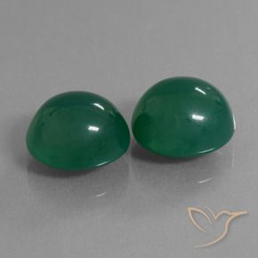Shop natural 17.44ct ミディアムダークグリーン 瑪瑙 gems, 楕円形, from インド at GemSelect. In stock, global shipping!