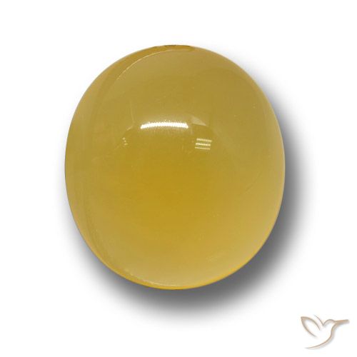 4.67ct 天然 深い黄色 瑪瑙, 楕円形, 半透明