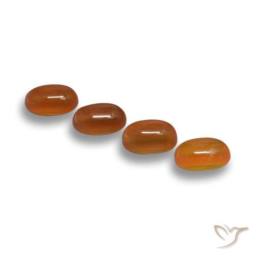 Shop natural 2.41ct アンバーオレンジ 瑪瑙 gems, 楕円形, from インド at GemSelect. In stock, global shipping!