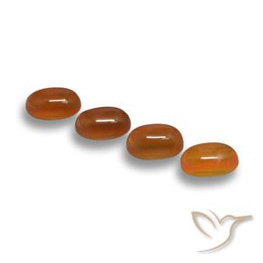 Shop natural 2.41ct アンバーオレンジ 瑪瑙 gems, 楕円形, from インド at GemSelect. In stock, global shipping!