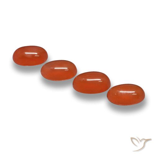 Shop natural 2.23ct オレンジレッド 瑪瑙 gems, 楕円形, from インド at GemSelect. In stock, global shipping!