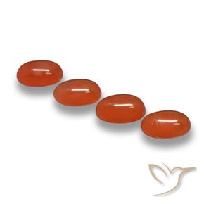 Shop natural 2.23ct オレンジレッド 瑪瑙 gems, 楕円形, from インド at GemSelect. In stock, global shipping!