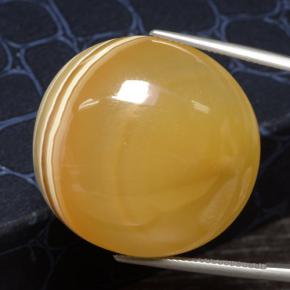 84.99カラットの天然マルチカラーアゲート（30.73 mm・ラウンドカット）