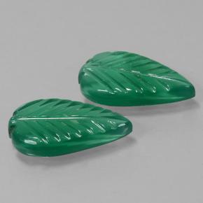 自然派の商品を探す 5.17ct ウォームグリーン 瑪瑙 宝石, フラワーカット, インド からGemSelectで. 在庫あり、世界各国へ発送!